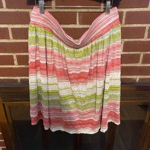 Lane Bryant Striped Skirt, Size 18/20